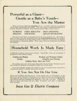 Iowa Gas and Electric Company, Washington County 1920